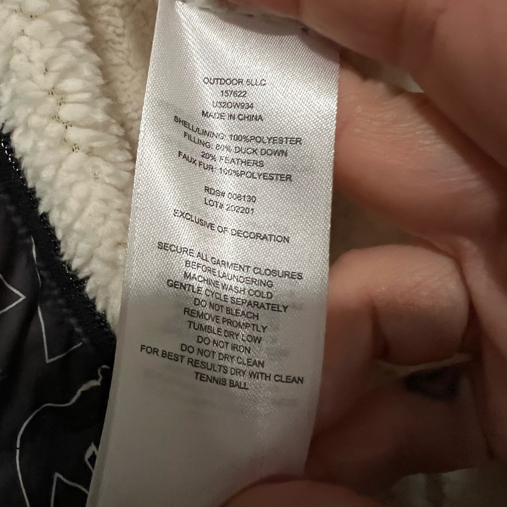Eddie Bauer Infant Down Snowsuit Woodland Print - Picture 5 of 9